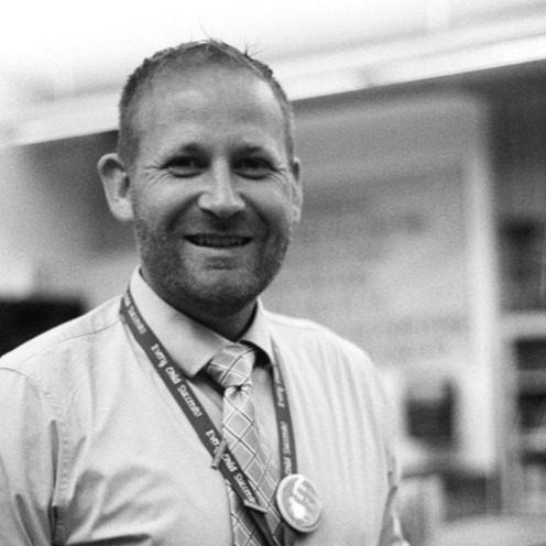 Jim McKenney, Principal of Dean Elementary